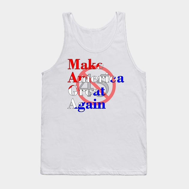 MAGA Impeach Trump Tank Top by Muzehack